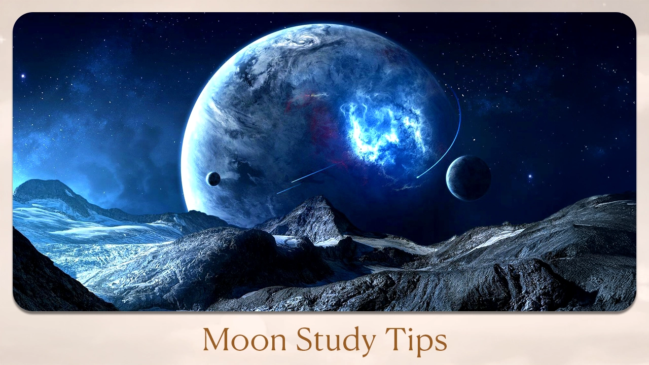 Moon Study Tips